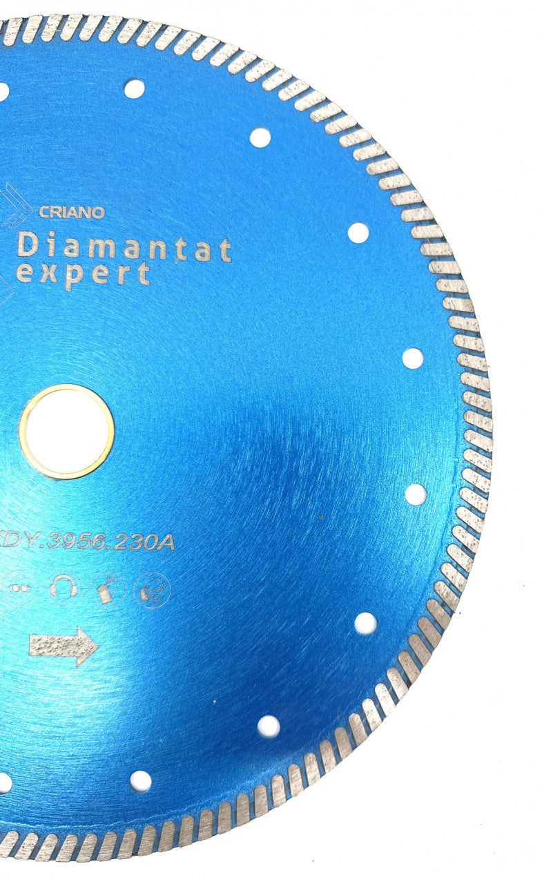 Disc DiamantatExpert pt. Gresie ft. dura portelanata, Granit - Turbo 250x25.4 (mm) Premium - DXDY.3956.250
