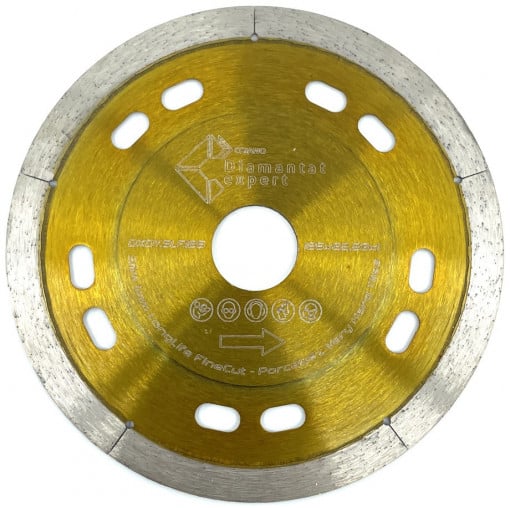 Disc DiamantatExpert pt. Taieri Extra Fine in Portelan Dur 115x22.2 (mm) Ultra Premium - DXDY.GOLDCUT.115