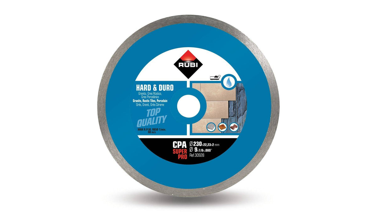 Disc diamantat RUBI CPA 230 SUPERPRO