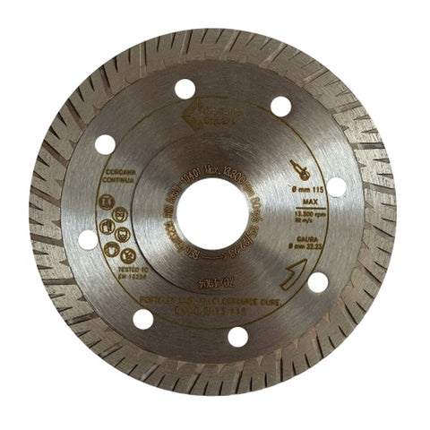 Disc diamantat DXWD.SK13.115 pt. portelan dur, placi ceramice dure 115mm Ultra Premium