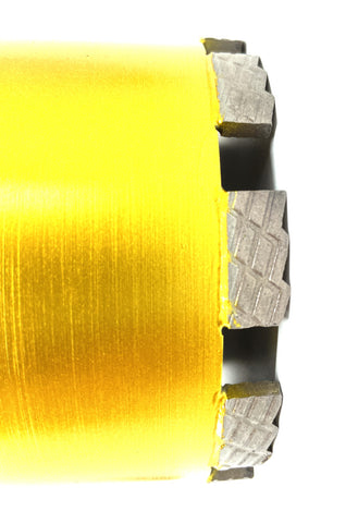 Carota diamantata segment turbo pt. beton armat diam. 32 x 450 (mm) - Premium - DXDY.P1117.032
